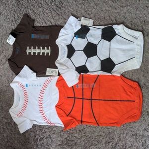 Four children's place onesies